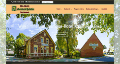 Desktop Screenshot of kolonieschaenke.de